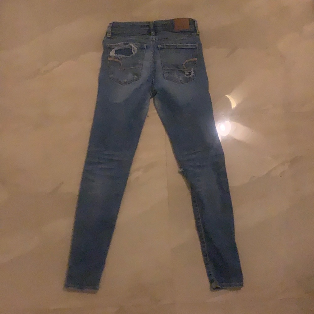 American Eagle blue jeans size 00 short